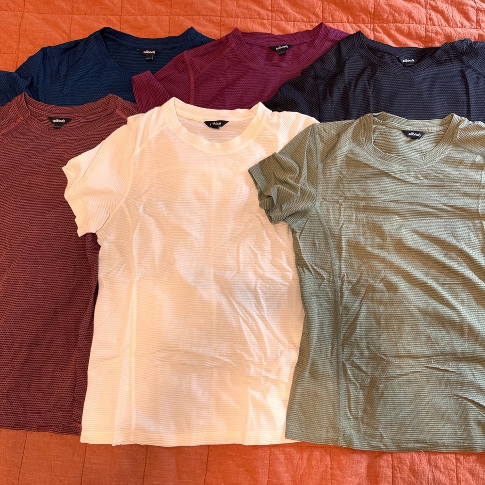 Allbirds Set of 6 Women’s AthleticT-Shirts